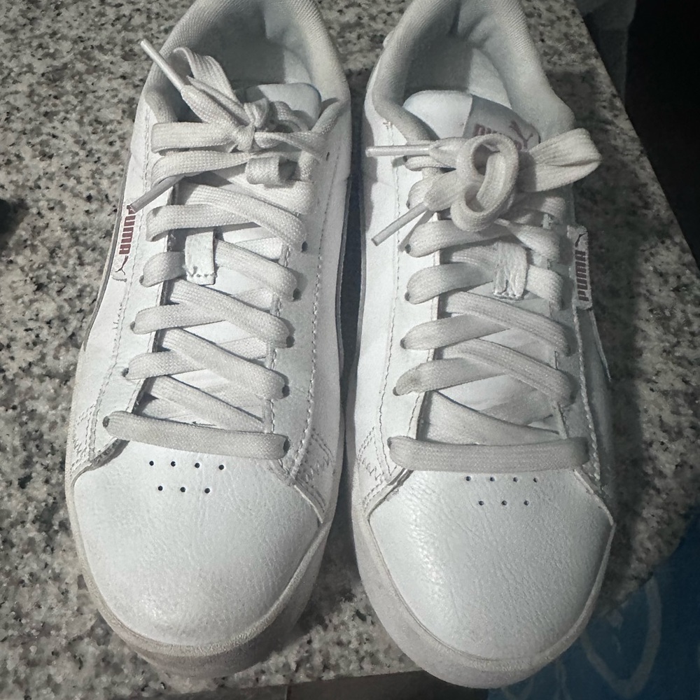 Puma womans Classic White Sneakers